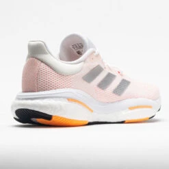 Adidas Solar Glide 5 Women's White/Silver Metallic/Light Flash Orange -On Shop 047547 6