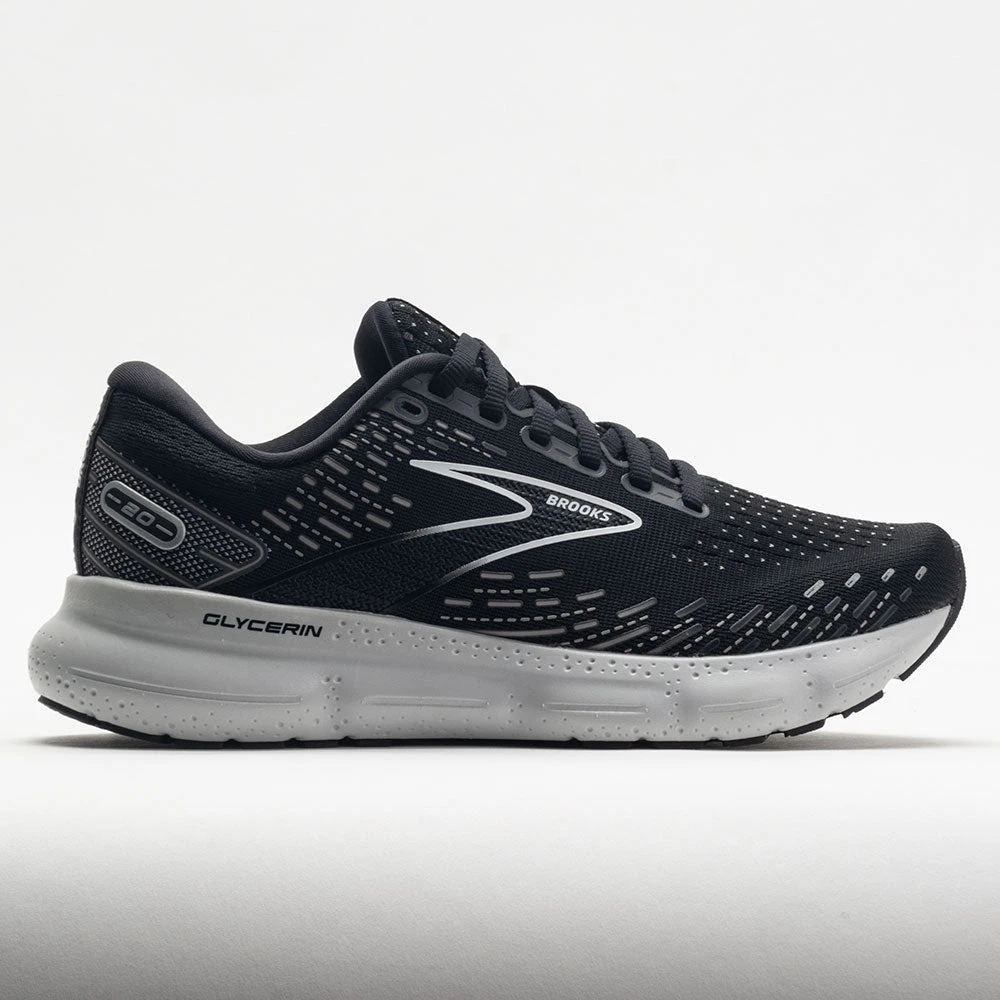 Brooks Glycerin 20 Women's Black/White/Alloy 3 Brooks Glycerin 20 Women's Black/White/Alloy
