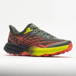 HOKA Speedgoat 5 Men's Thyme/Fiesta 12 HOKA Speedgoat 5 Men's Thyme/Fiesta -On Shop 048562 5