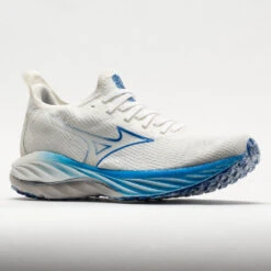 Mizuno Wave Neo Wind Women's Undyed White/Peace Blue -On Shop 048650 5