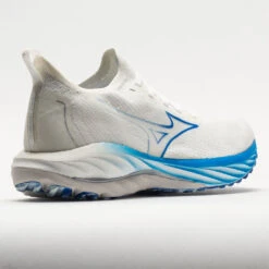 Mizuno Wave Neo Wind Women's Undyed White/Peace Blue -On Shop 048650 6