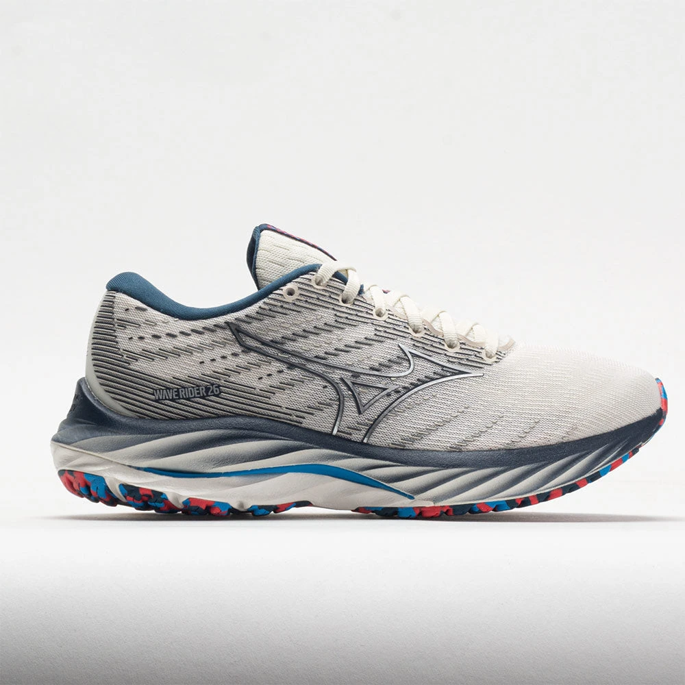 Mizuno Wave Rider 26 Mesh Women's Snow White/Silver 3 Mizuno Wave Rider 26 Mesh Women's Snow White/Silver