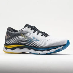 Mizuno Wave Sky 6 Men's White/Cyber Yellow -On Shop 049115 5