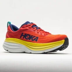 HOKA Bondi 8 Men's Red Alert/Flame -On Shop 049229 5