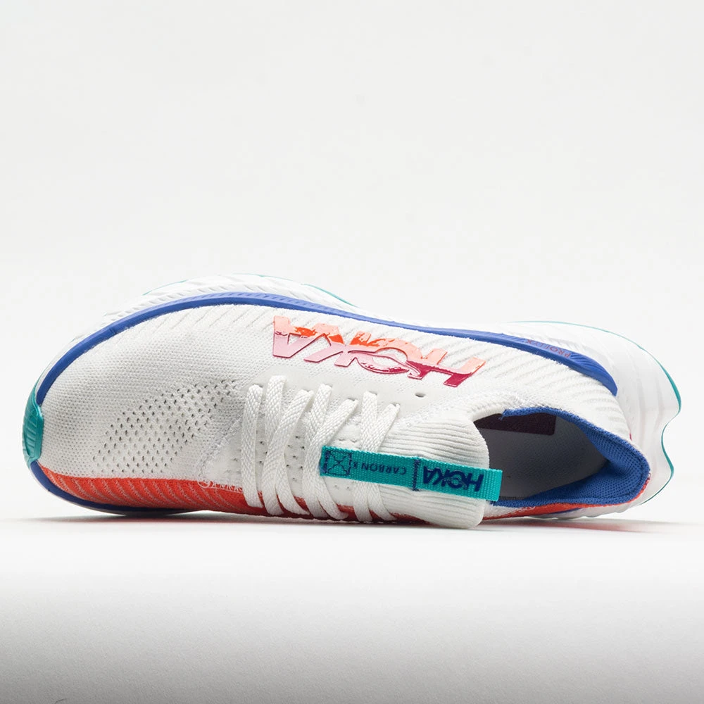 HOKA Carbon X 3 Men's White/Flame 5 HOKA Carbon X 3 Men's White/Flame - Image 3