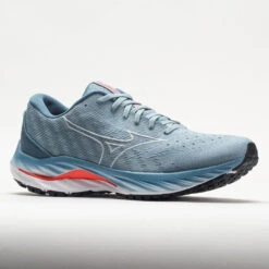 Mizuno Wave Inspire 19 Knit Men's Forget Me Not/Nimbus Cloud -On Shop 049713 5