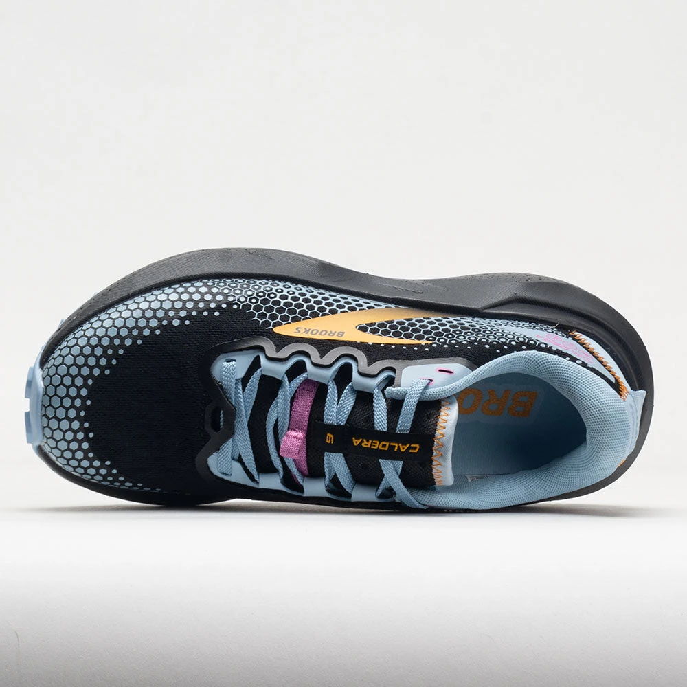 Brooks Caldera 6 Women's Black/Blue/Yellow 5 Brooks Caldera 6 Women's Black/Blue/Yellow - Image 3