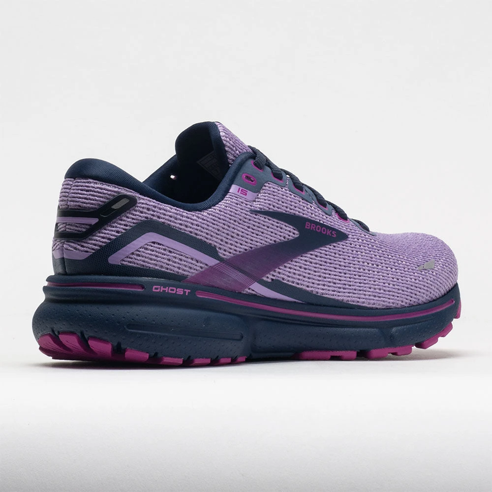 Brooks Ghost 15 Women's Rhapsody/Dress Blue/Viola 8 Brooks Ghost 15 Women's Rhapsody/Dress Blue/Viola - Image 6