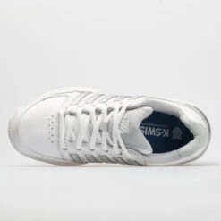 K-Swiss Hypercourt Express Leather Women's White/Silver/Glacier Gray -On Shop 113359 2