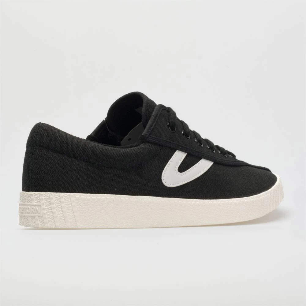 Tretorn Nylite Plus Canvas Women's Black/Black/White 8 Tretorn Nylite Plus Canvas Women's Black/Black/White - Image 6