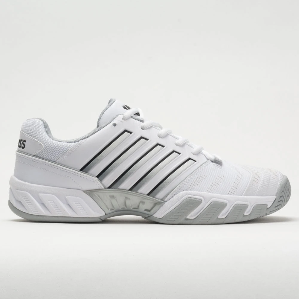 K-Swiss Bigshot Light 4 Men's White/High Rise/Black 3 K-Swiss Bigshot Light 4 Men's White/High Rise/Black