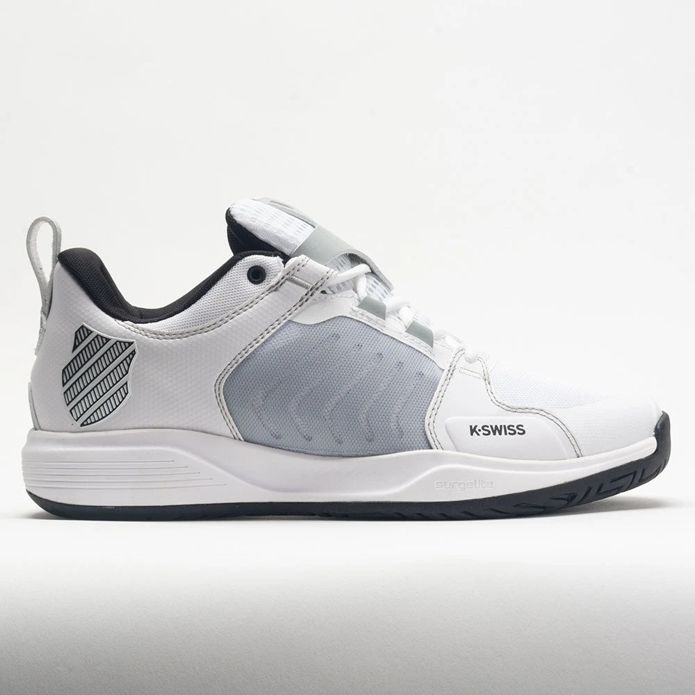 K-Swiss Ultrashot Team Men's White/Black/High Rise 3 K-Swiss Ultrashot Team Men's White/Black/High Rise