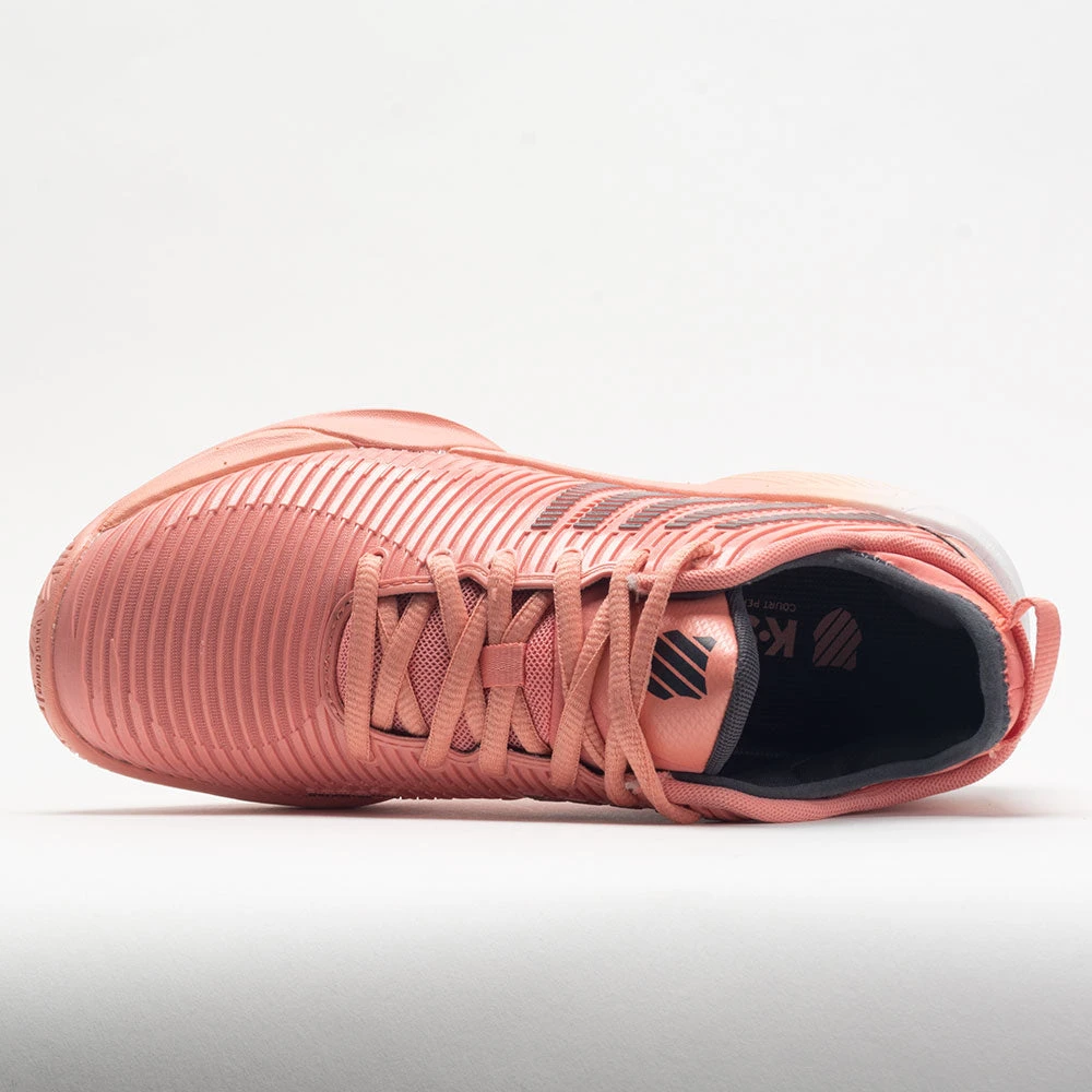 K-Swiss Hypercourt Supreme Women's Peach Amber/White/Asphalt 5 K-Swiss Hypercourt Supreme Women's Peach Amber/White/Asphalt - Image 3