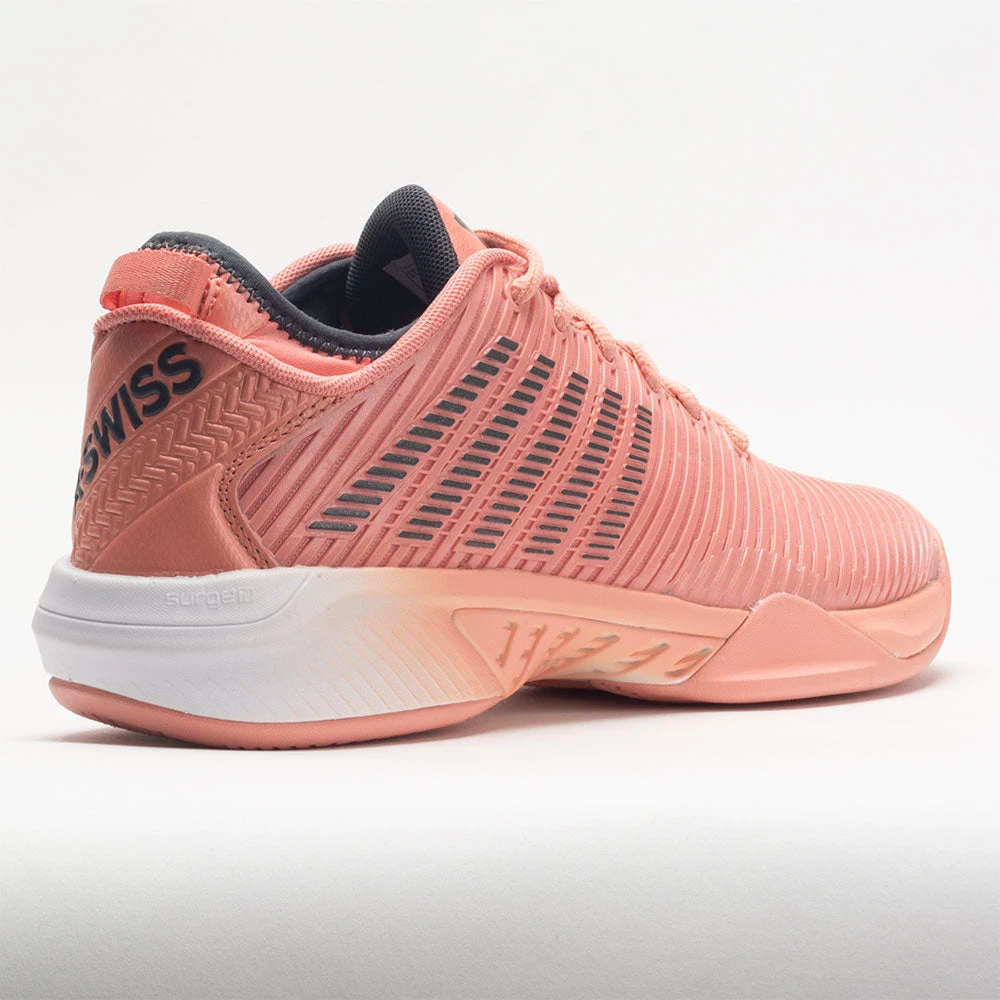 K-Swiss Hypercourt Supreme Women's Peach Amber/White/Asphalt 8 K-Swiss Hypercourt Supreme Women's Peach Amber/White/Asphalt - Image 6