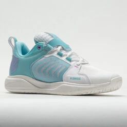 K-Swiss Ultrashot Team Women's Brilliant White/Angel Blue/Sheer Lilac -On Shop 116903 5
