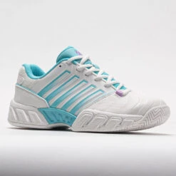 K-Swiss Bigshot Light 4 Women's Brilliant WhiteAngel Blue/Sheer Lilac -On Shop 116921 5