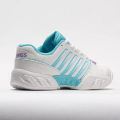 K-Swiss Bigshot Light 4 Women's Brilliant WhiteAngel Blue/Sheer Lilac -On Shop 116921 6