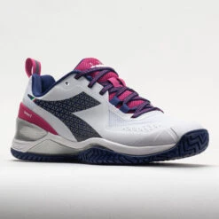 Diadora Blushield Torneo 2 AG Women's White/Blueprint/Pink Yarrow -On Shop 117021 5