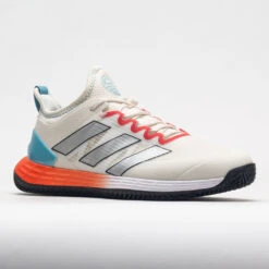 Adidas Adizero Ubersonic 4 Clay Men's Chalk White/Metallic/Blue -On Shop 117051 5