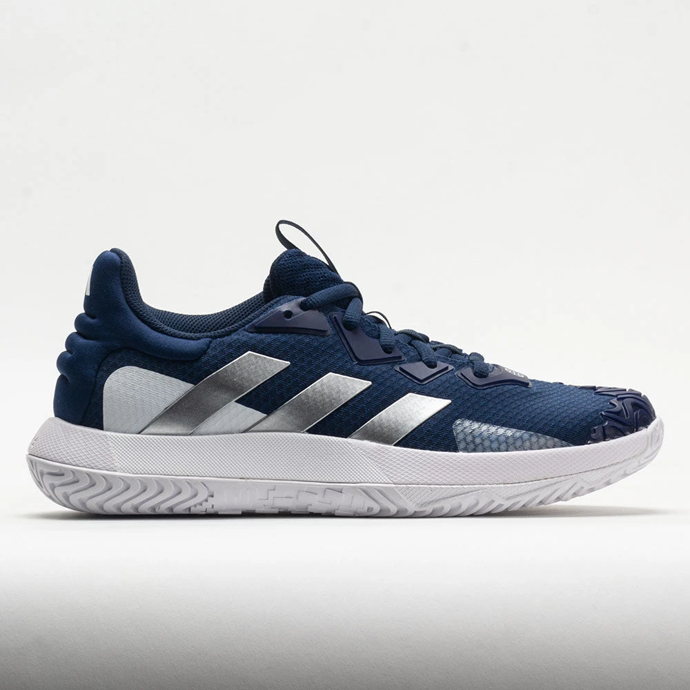 Adidas SoleMatch Control Men's Navy/Matte Silver/White 3 Adidas SoleMatch Control Men's Navy/Matte Silver/White