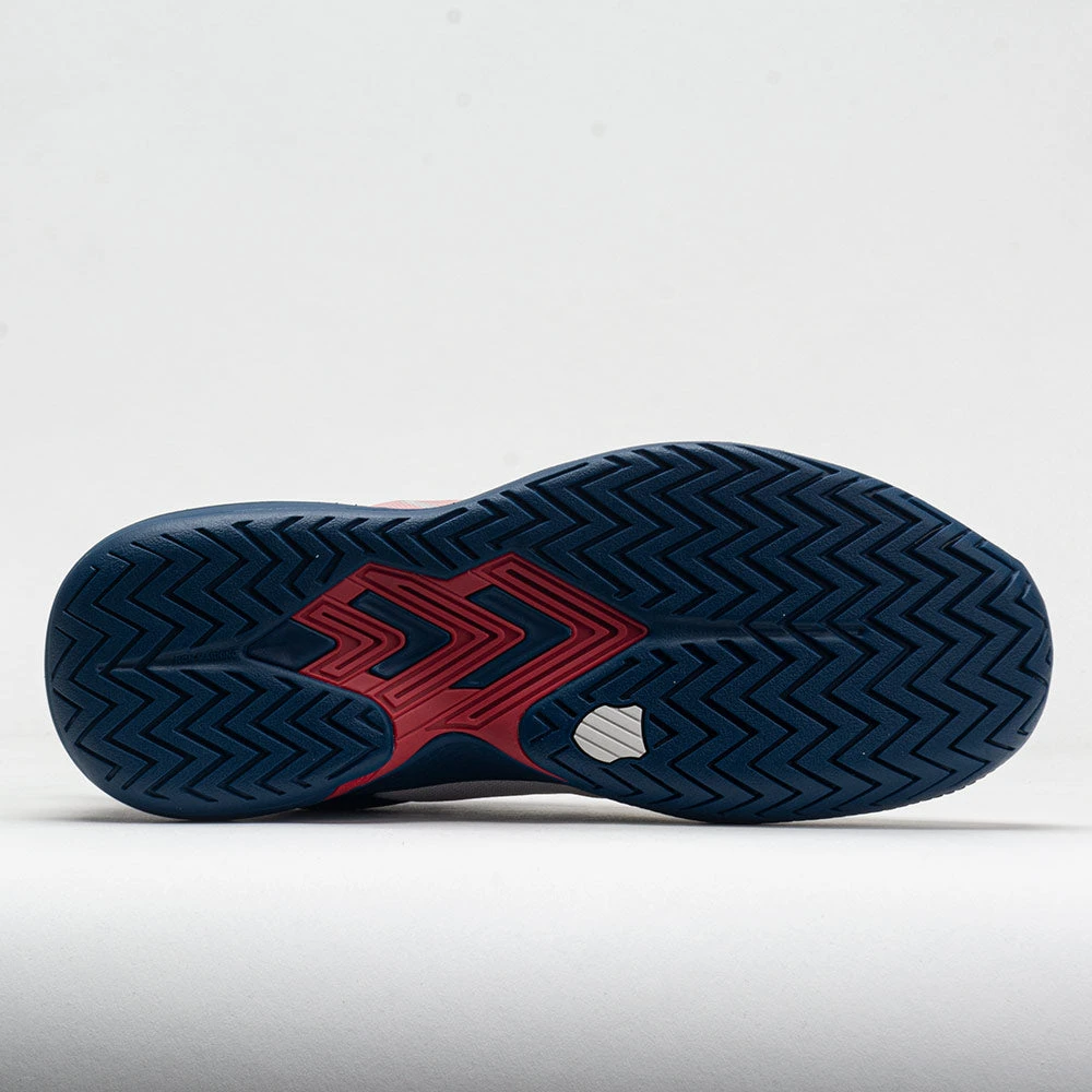 K-Swiss Ultrashot Team Men's Blanc De Blanc/Blue Opal/Lollipop 7 K-Swiss Ultrashot Team Men's Blanc De Blanc/Blue Opal/Lollipop - Image 5