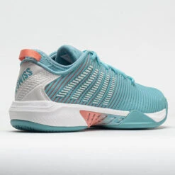 K-Swiss Hypercourt Supreme Women's Nile Blue/Blanc De Blanc/Desert Flo -On Shop 117151 6