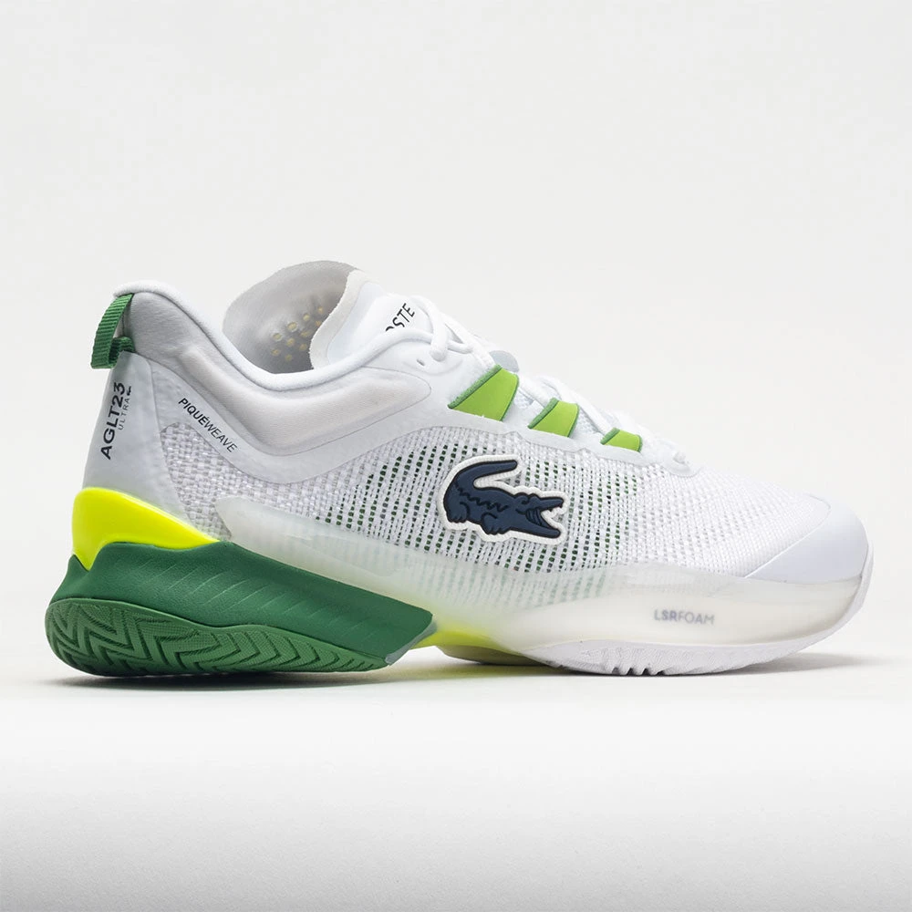 Lacoste AG-LT 23 Ultra Women's White/Green/Yellow 8 Lacoste AG-LT 23 Ultra Women's White/Green/Yellow - Image 6