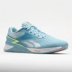 Reebok Nano X3 Women's Blue Pearl/Energy Glow/Peach Fuzz -On Shop 561901 5